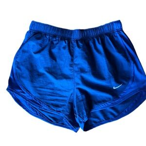 Nike Dri-FIT Lined Shorts, Royal Blue, Size Small
